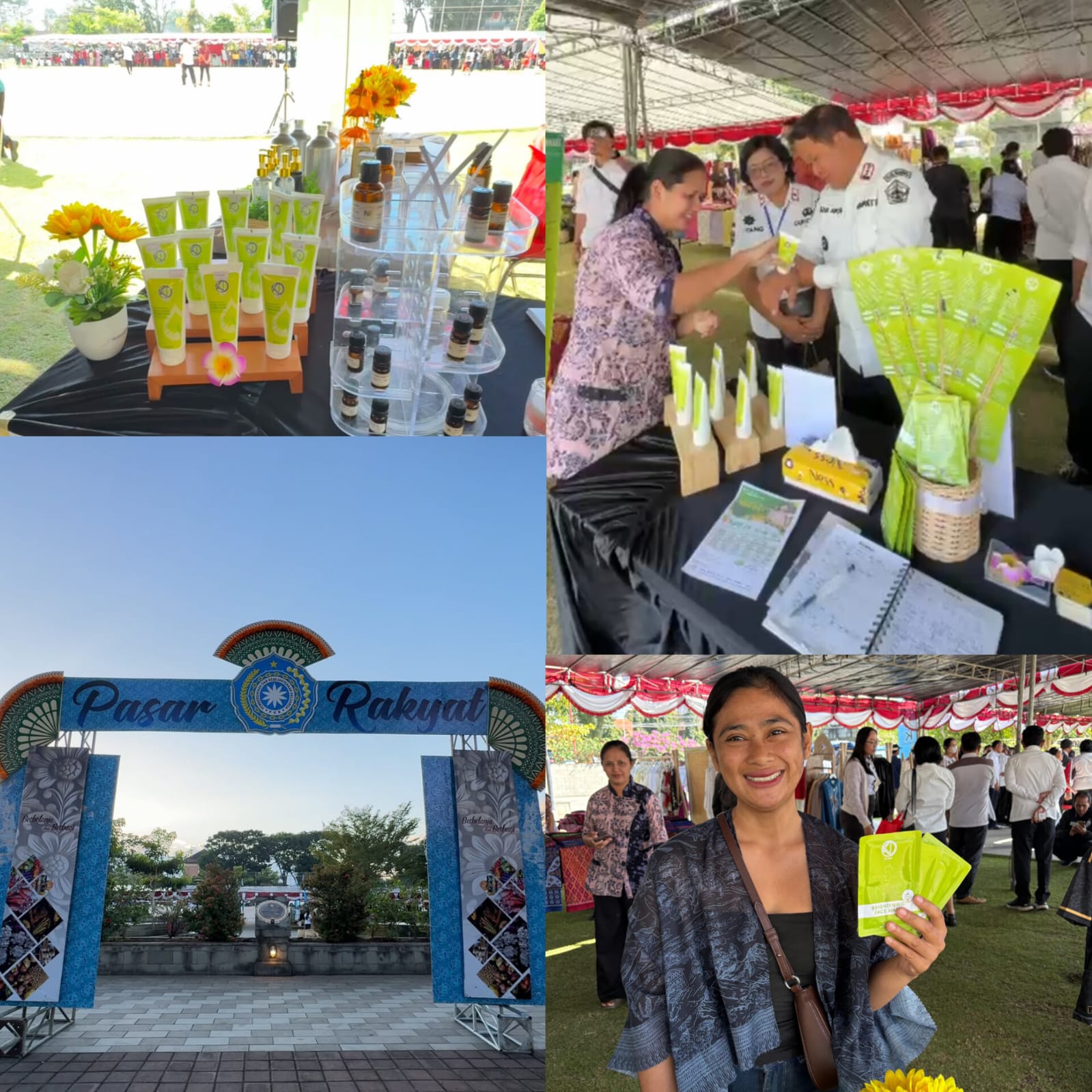 PT. Inbi Nusantara Sejahtera at the Bangli People's Market Exhibition Bali